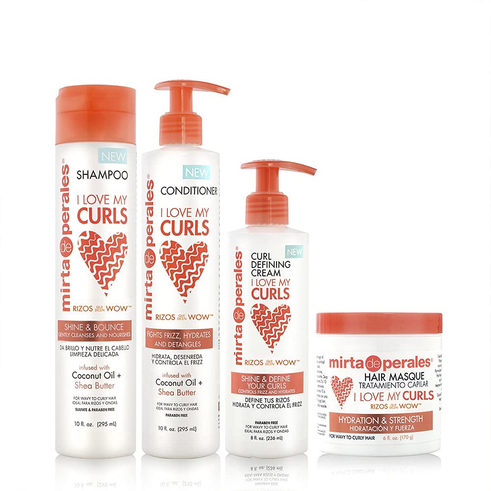 Foto 4 pulgar | Tratamiento Capilar Mirta De Perales I Love My Curls/rizos 180ml - Venta Internacional.