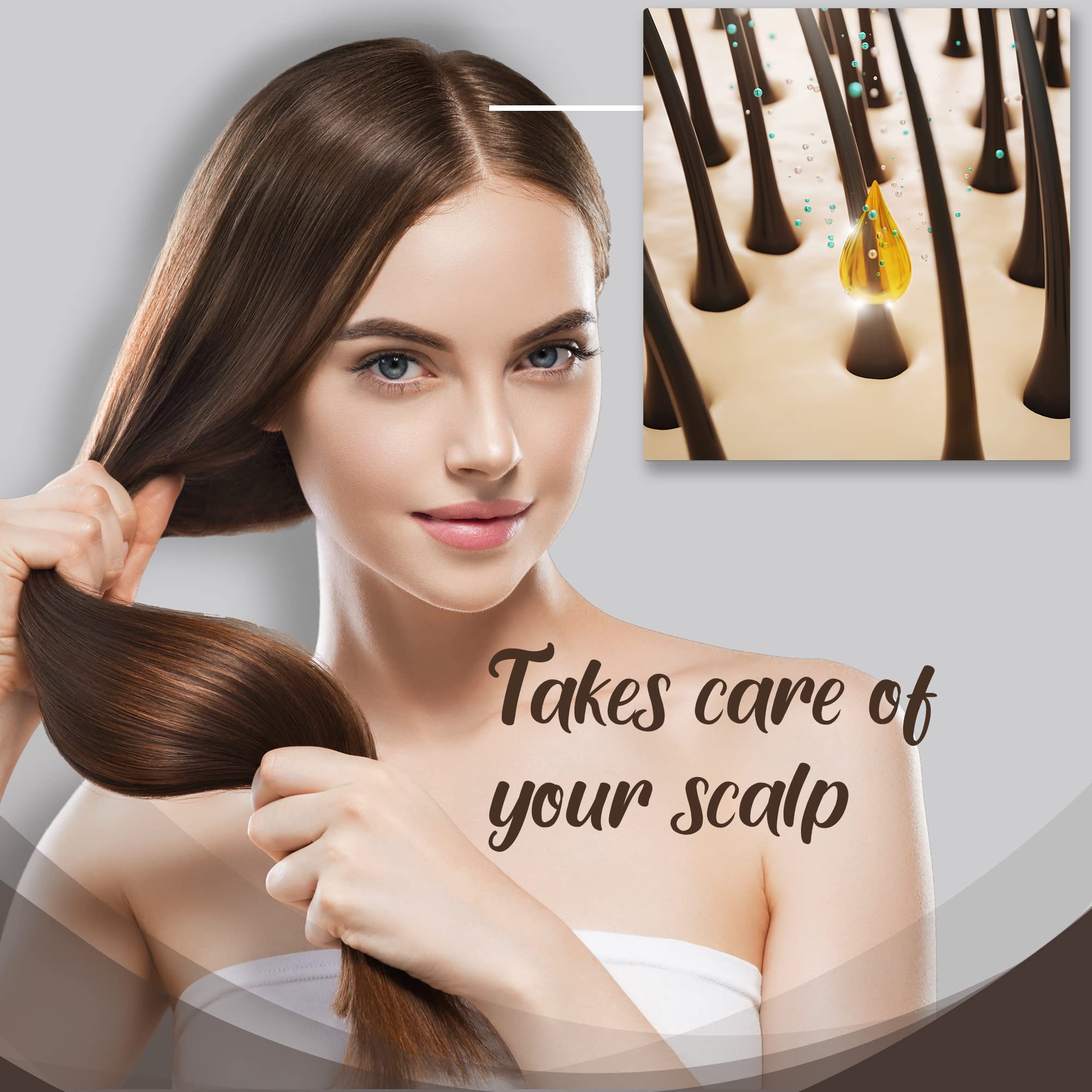 Foto 7 pulgar | Sérum Para El Cabello Herstyler Con Aceite De Ricino Con Vitamina E Para El Crecimiento Del Cabello - Venta Internaci