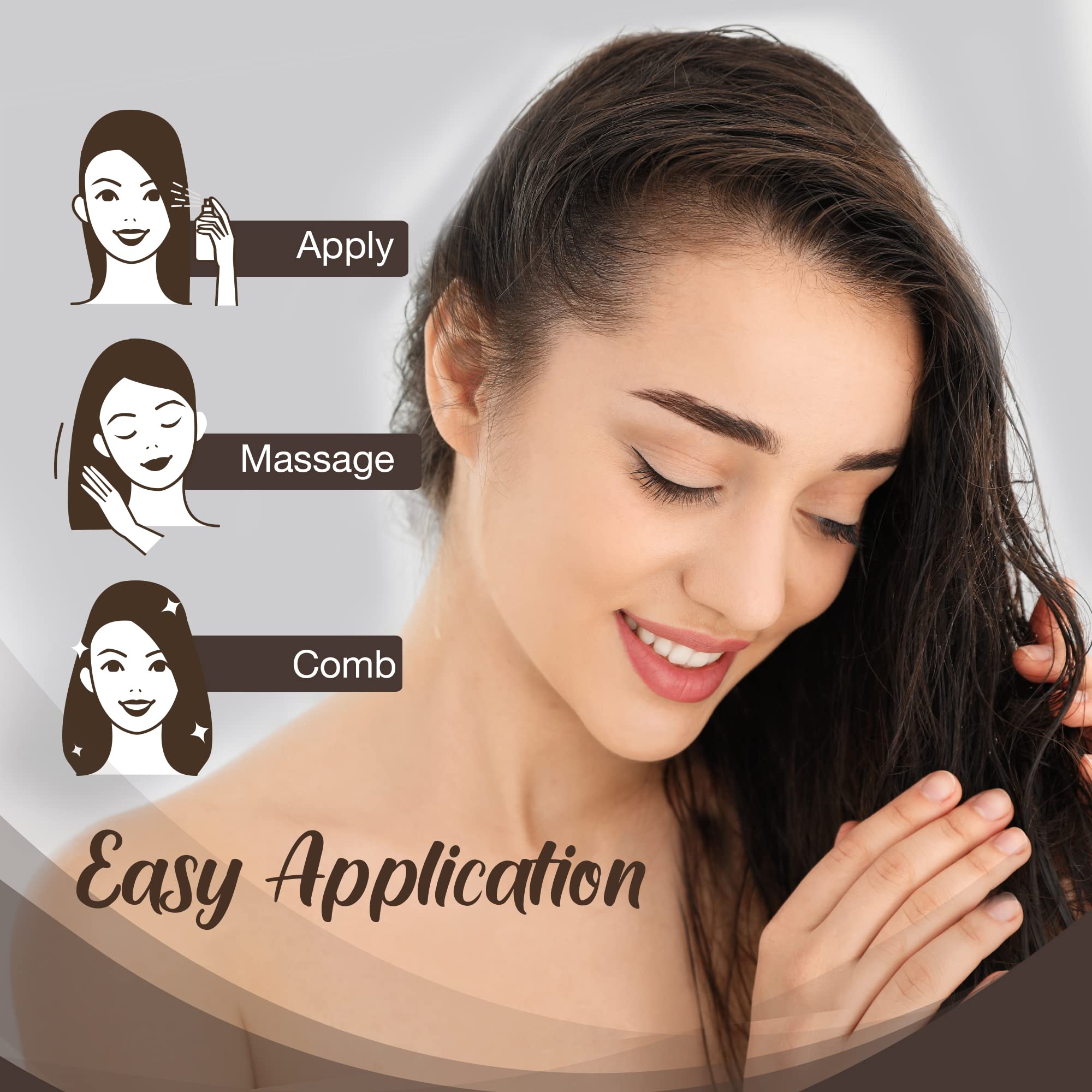 Foto 8 pulgar | Sérum Para El Cabello Herstyler Con Aceite De Ricino Con Vitamina E Para El Crecimiento Del Cabello - Venta Internaci