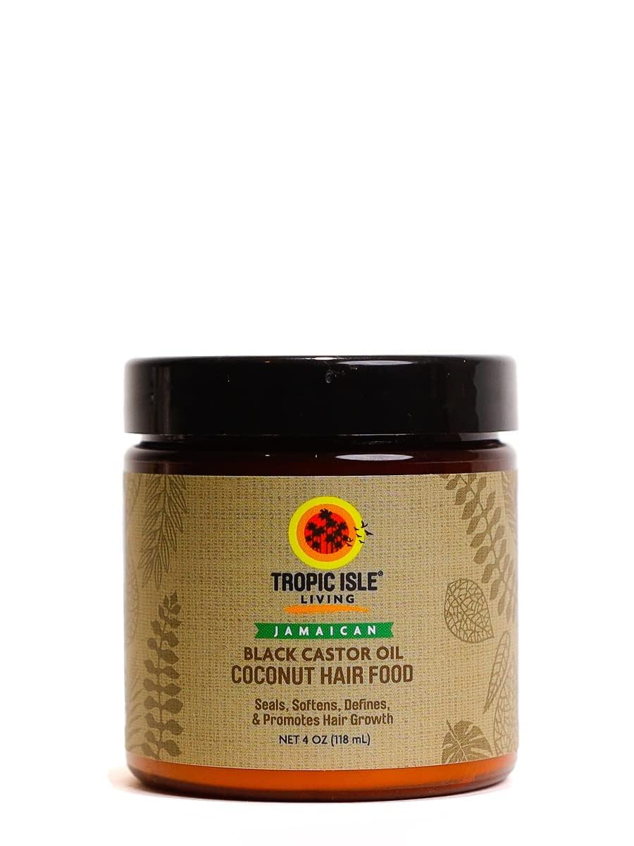 Alimento Para El Cabello Tropic Isle Living Aceite De Ricino Negro Jamaicano, 120 Ml - Venta Internacional.