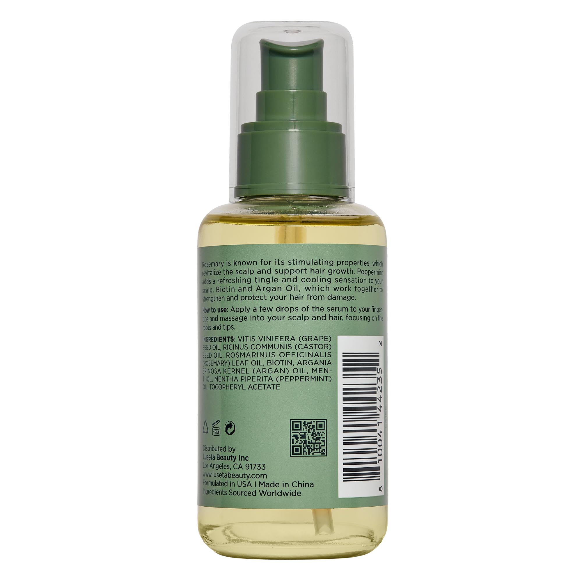 Foto 7 pulgar | Aceite Para El Crecimiento Del Cabello Luseta Rosemary Strengthening 100 Ml Color Sa - Venta Internacional.