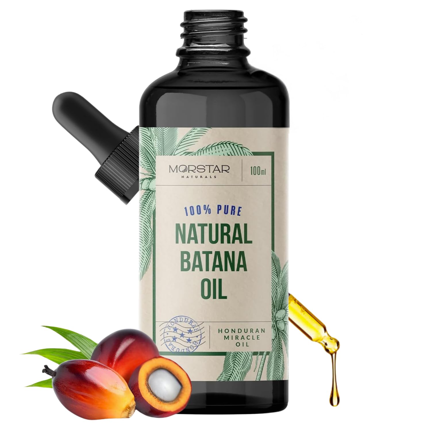 Aceite De Batana Morstar Para El Crecimiento Del Cabello, 100 Ml - Venta Internacional.