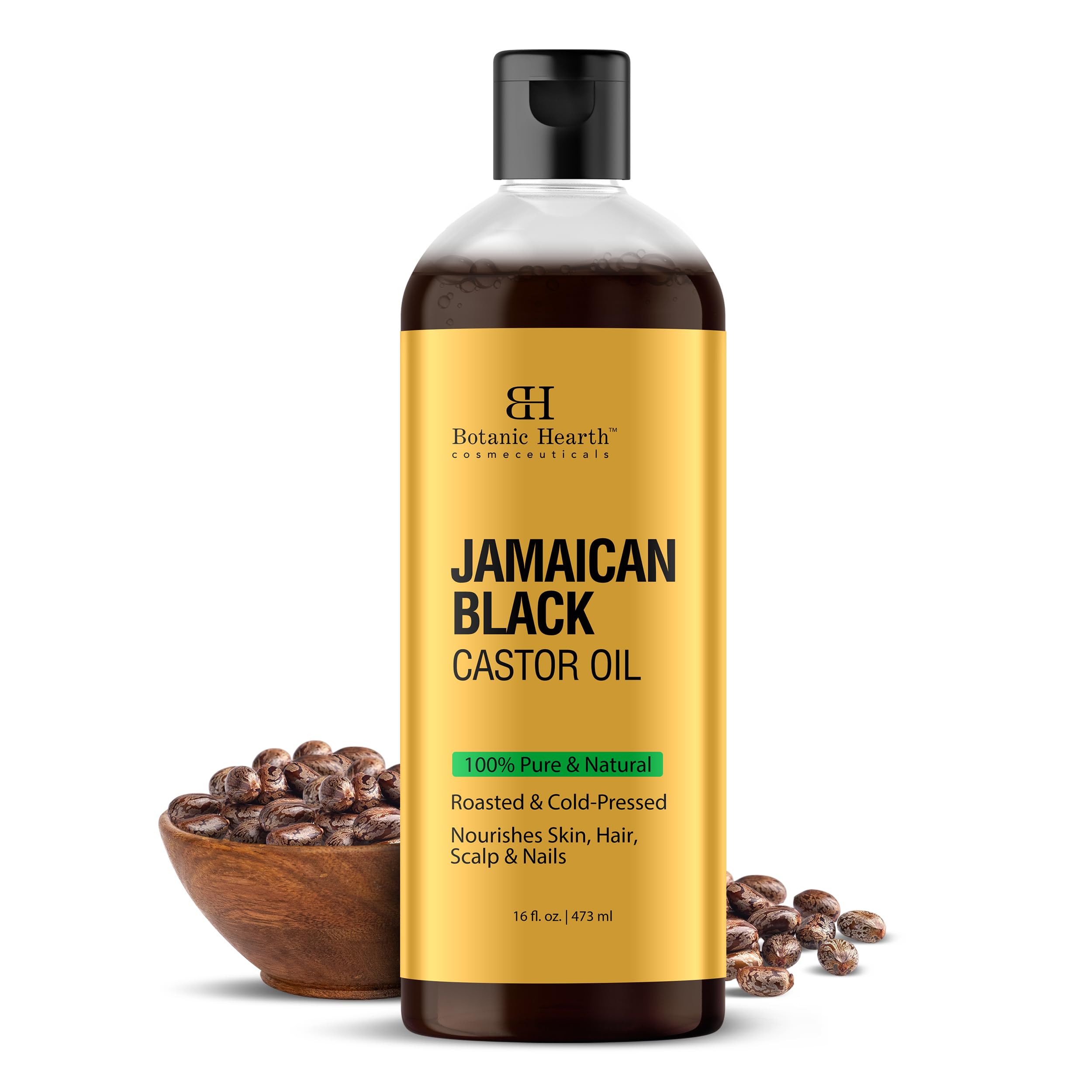 Foto 2 pulgar | Aceite De Ricino Negro Jamaicano Botanic Hearth 480 Ml Hair & Skin C - Venta Internacional.