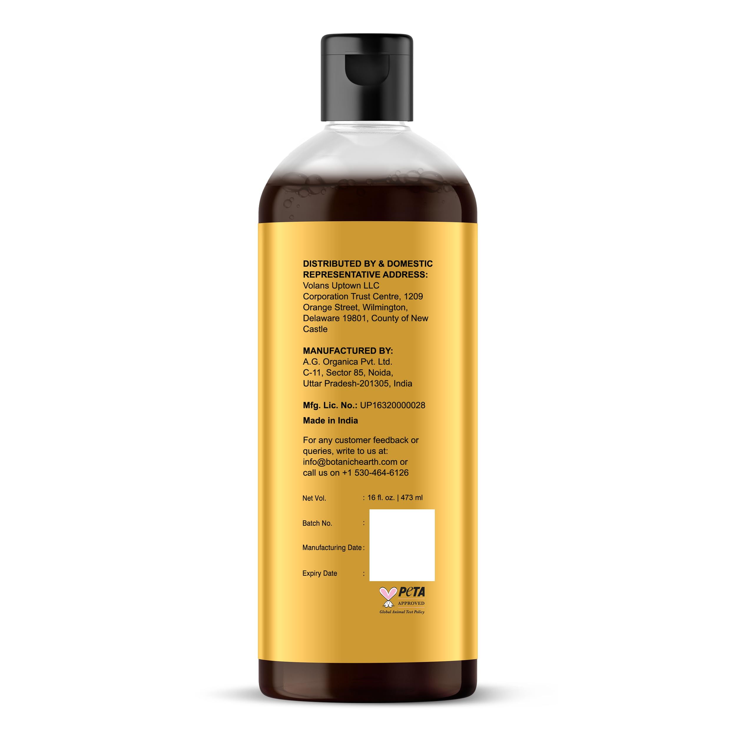 Foto 8 pulgar | Aceite De Ricino Negro Jamaicano Botanic Hearth 480 Ml Hair & Skin C - Venta Internacional.