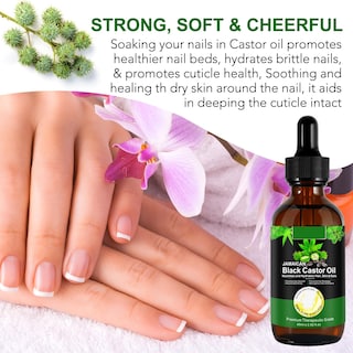 Foto 4 | Aceite Capilar Orgánico Prensado En Frío De Ricino Negro Para El Crecimiento Del Cabello - Venta Internacional.
