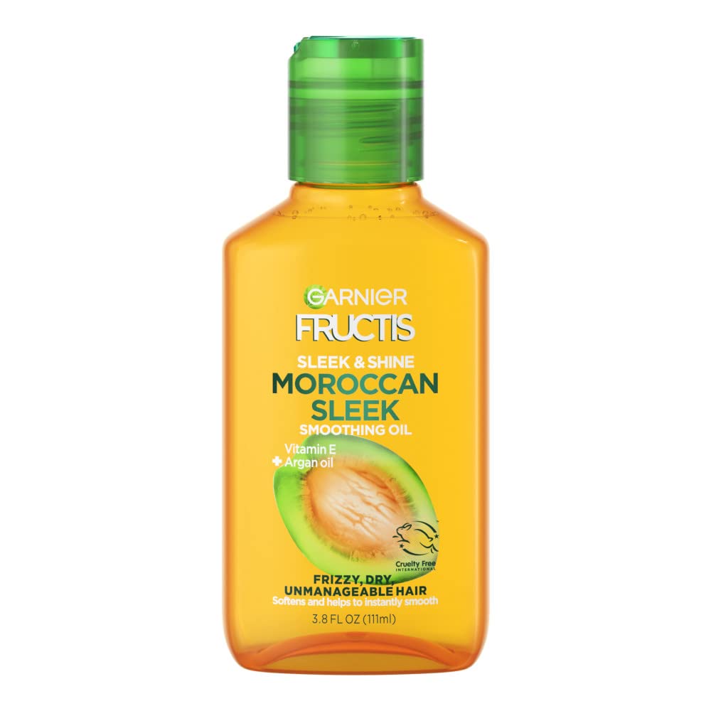 Aceite Capilar Garnier Fructis Sleek & Shine Moroccan Argan 110 Ml - Venta Internacional.