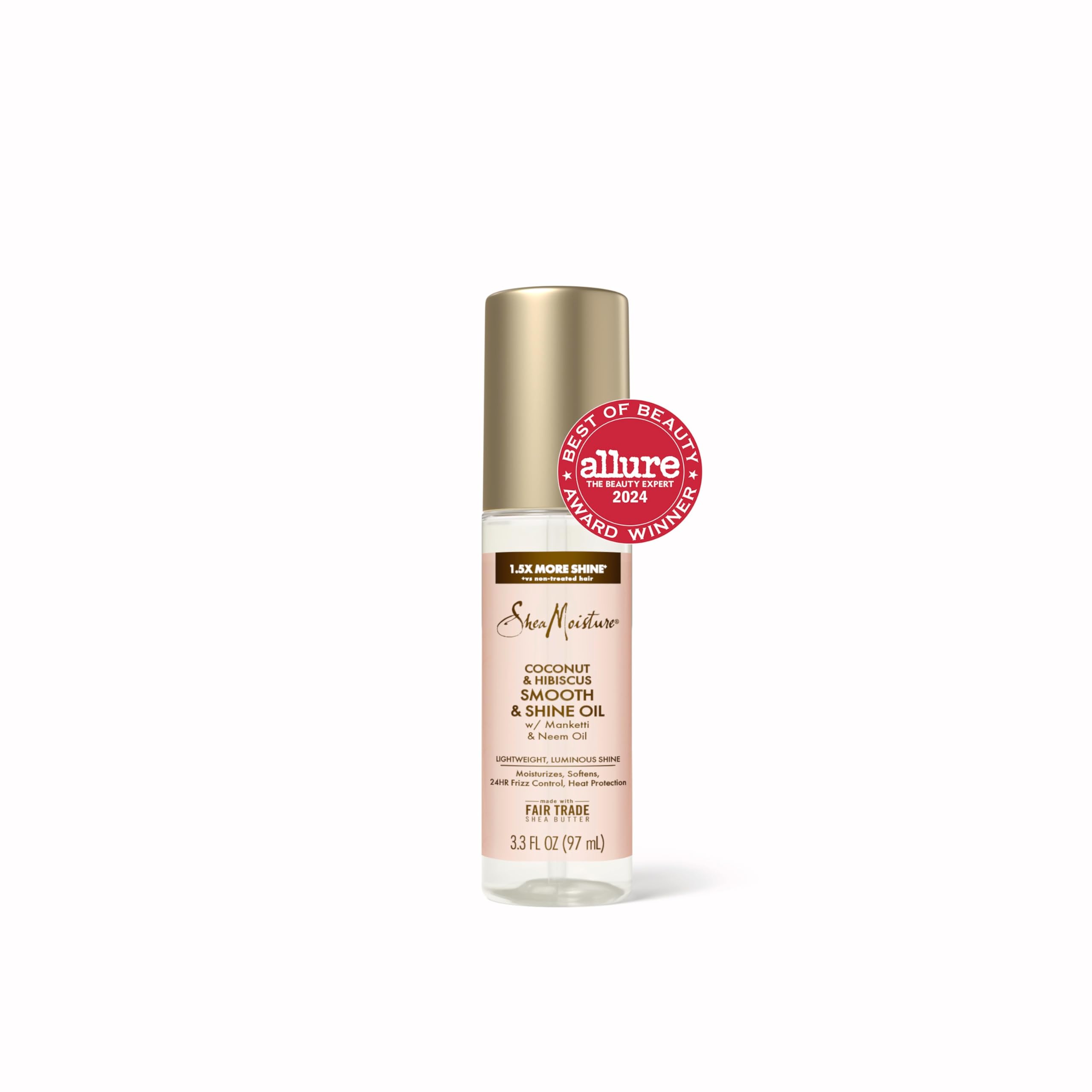 Foto 3 pulgar | Aceite Capilar SheaMoisture Smooth & Shine Coco e Hibisco 97 ml - Venta Internacional