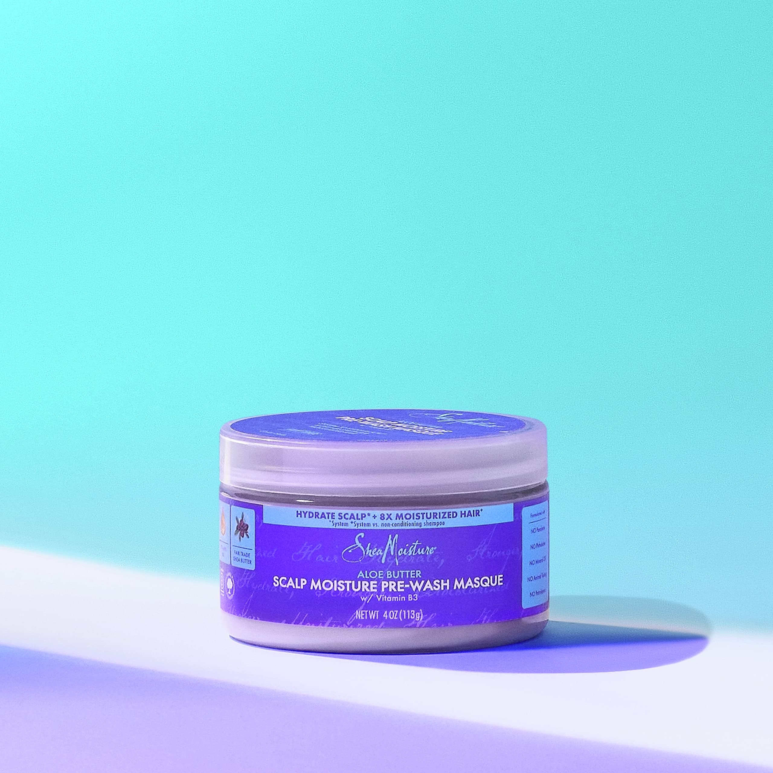 Foto 6 pulgar | Mascarilla Capilar Prelavado SheaMoisture con Mantequilla de Aloe y Vitamina B3 120 ml - Venta Internacional