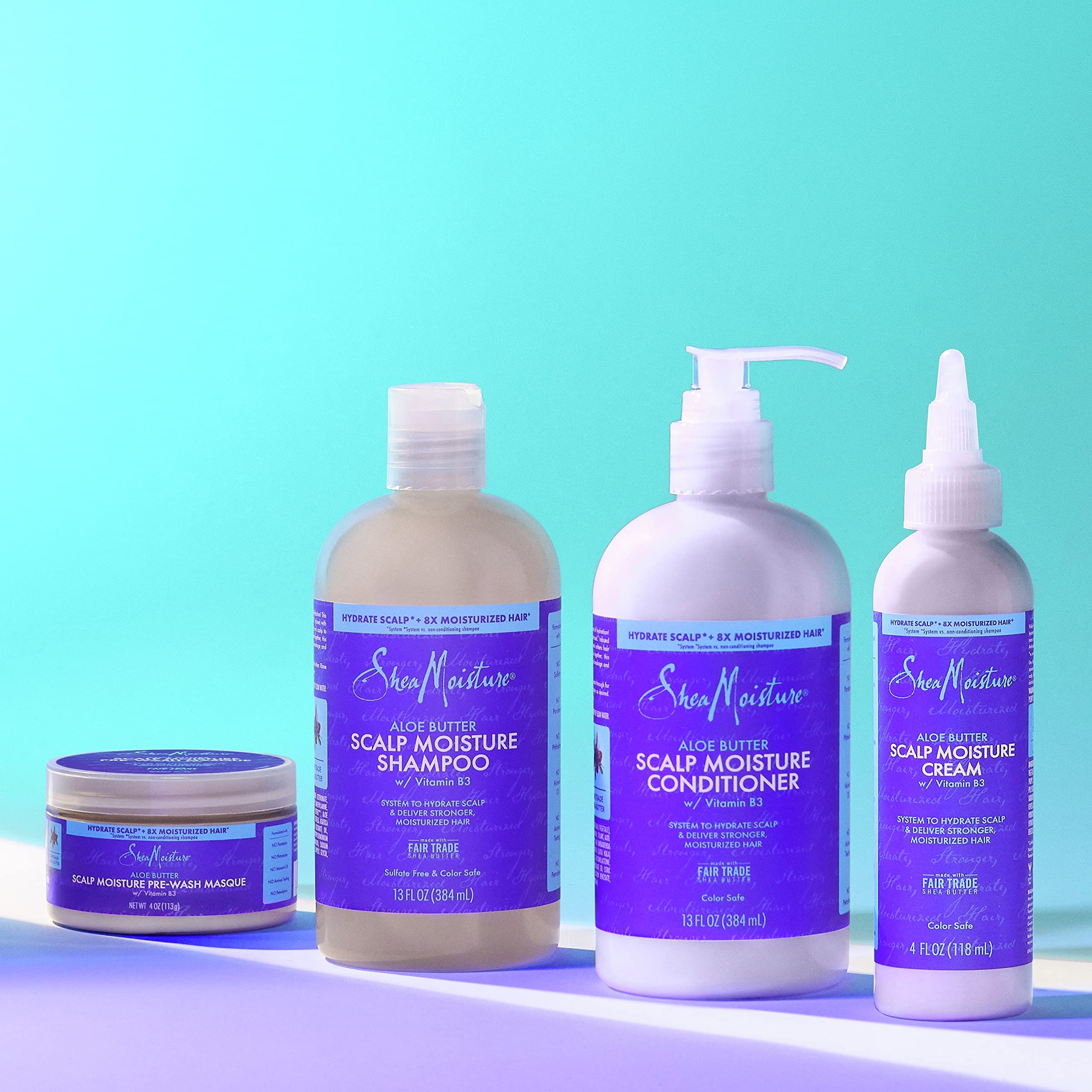 Foto 7 pulgar | Mascarilla Capilar Prelavado SheaMoisture con Mantequilla de Aloe y Vitamina B3 120 ml - Venta Internacional