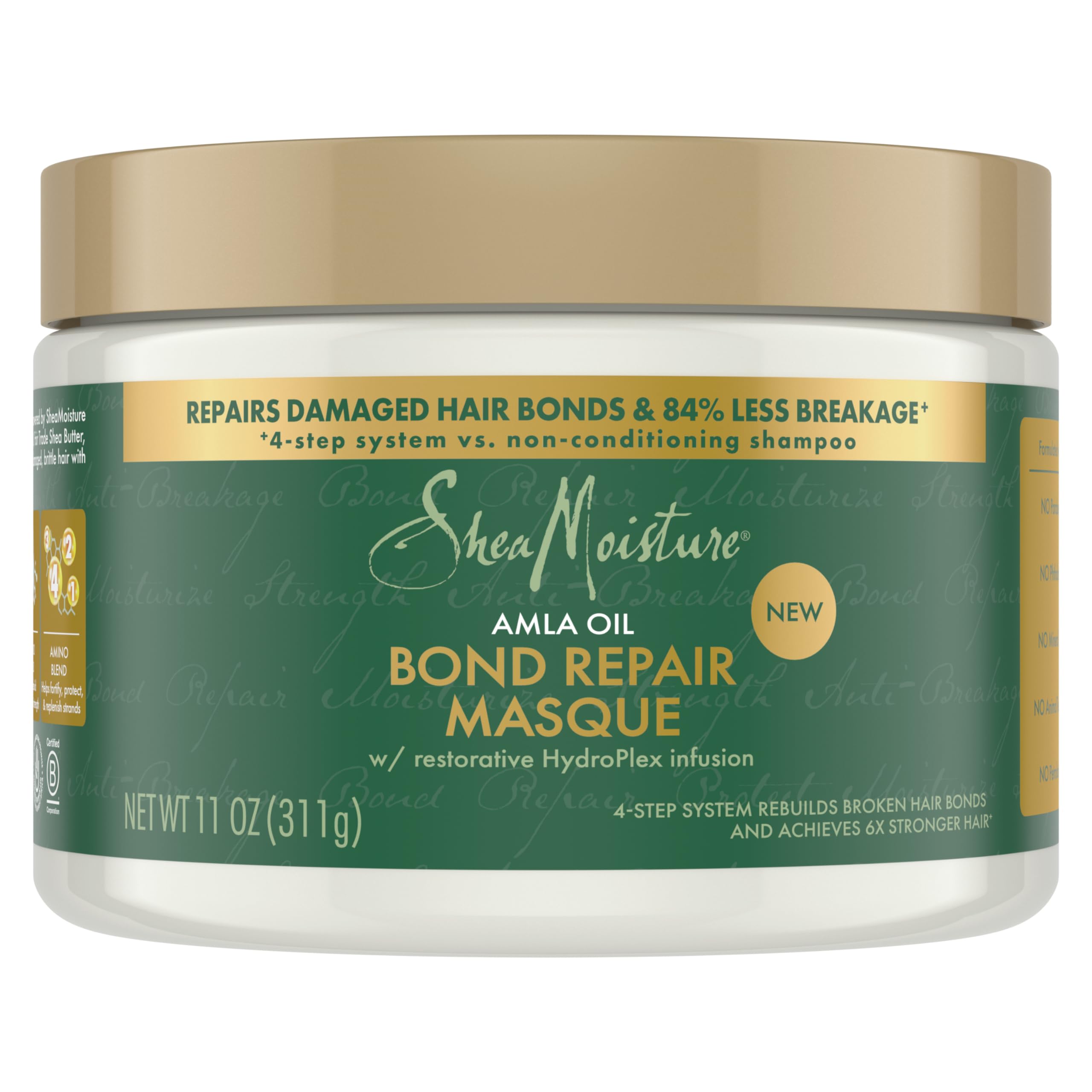 Foto 1 | Mascarilla Capilar SheaMoisture Bond Repair Amla Oil 311 ml - Venta Internacional