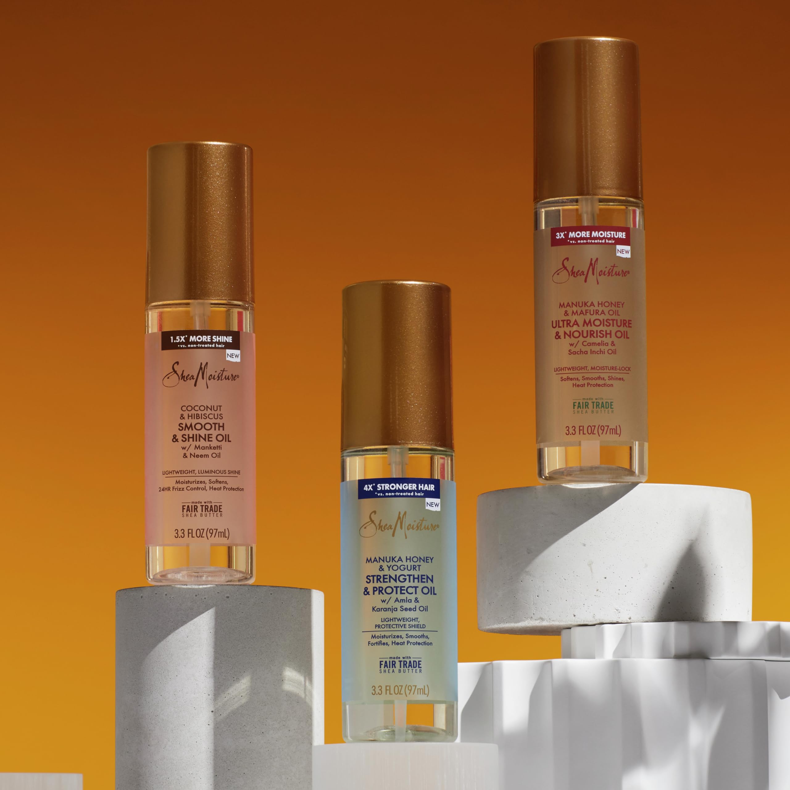 Foto 7 pulgar | Aceite de Karité SheaMoisture Fortalece y Protege 97 ml - Venta Internacional