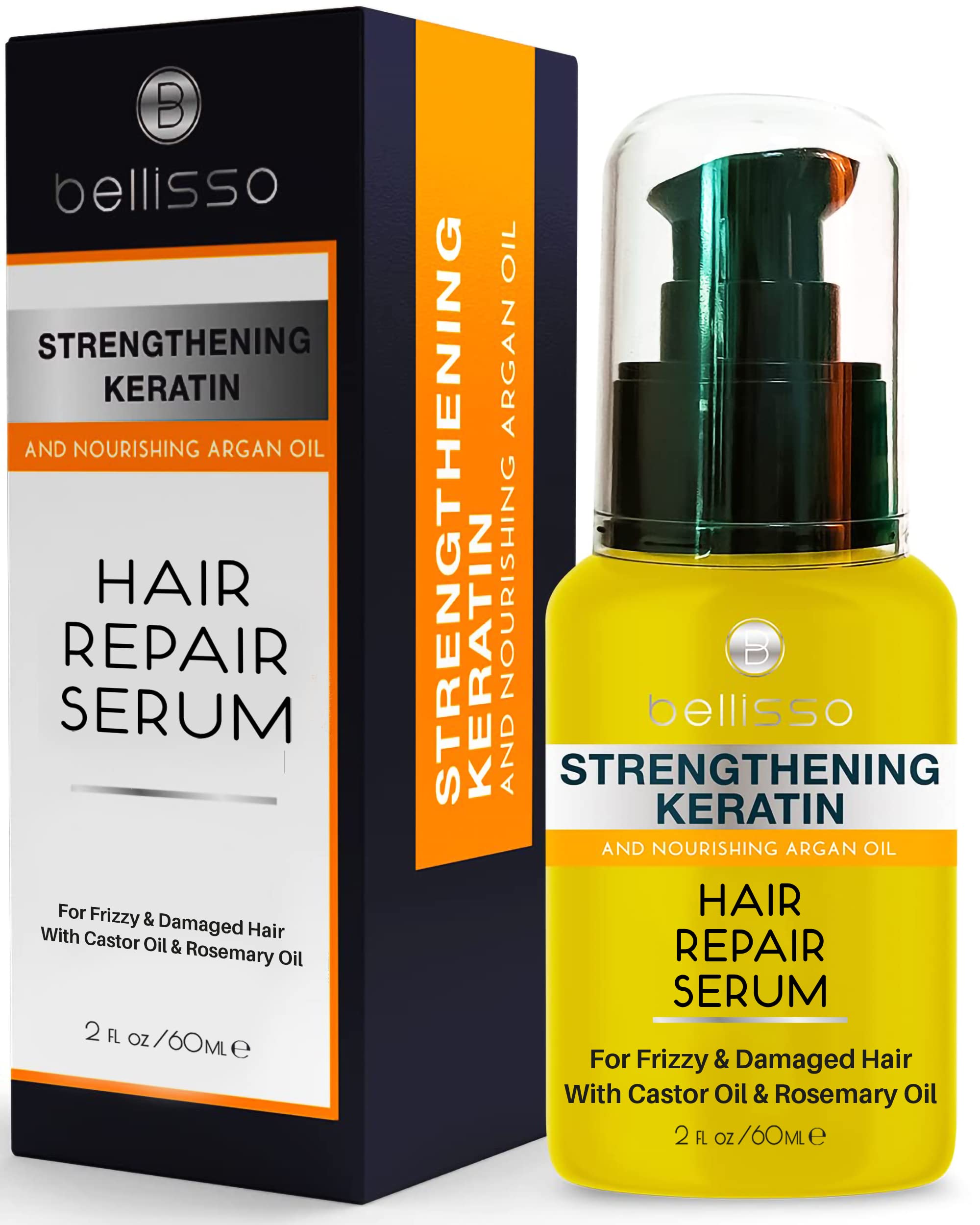 Foto 2 pulgar | Sérum Capilar Bellisso Queratina Protección Contra El Encrespamiento - Venta Internacional