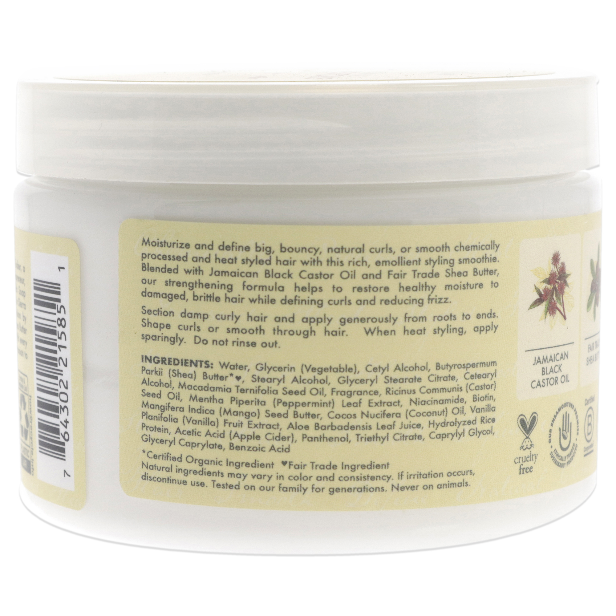 Foto 4 pulgar | Mascarilla de Tratamiento Shea Moisture con Aceite de Ricino Jamaicano 326 g - Venta Internacional.¿