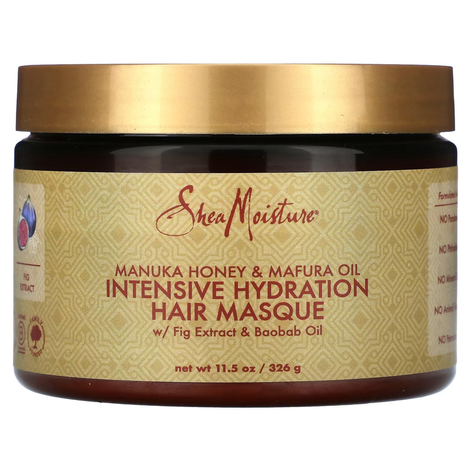 Foto 2 pulgar | Mascarilla de Tratamiento Sheamoisture Miel de Manuka y Aceite De Mafura 325 g - Venta Internacional