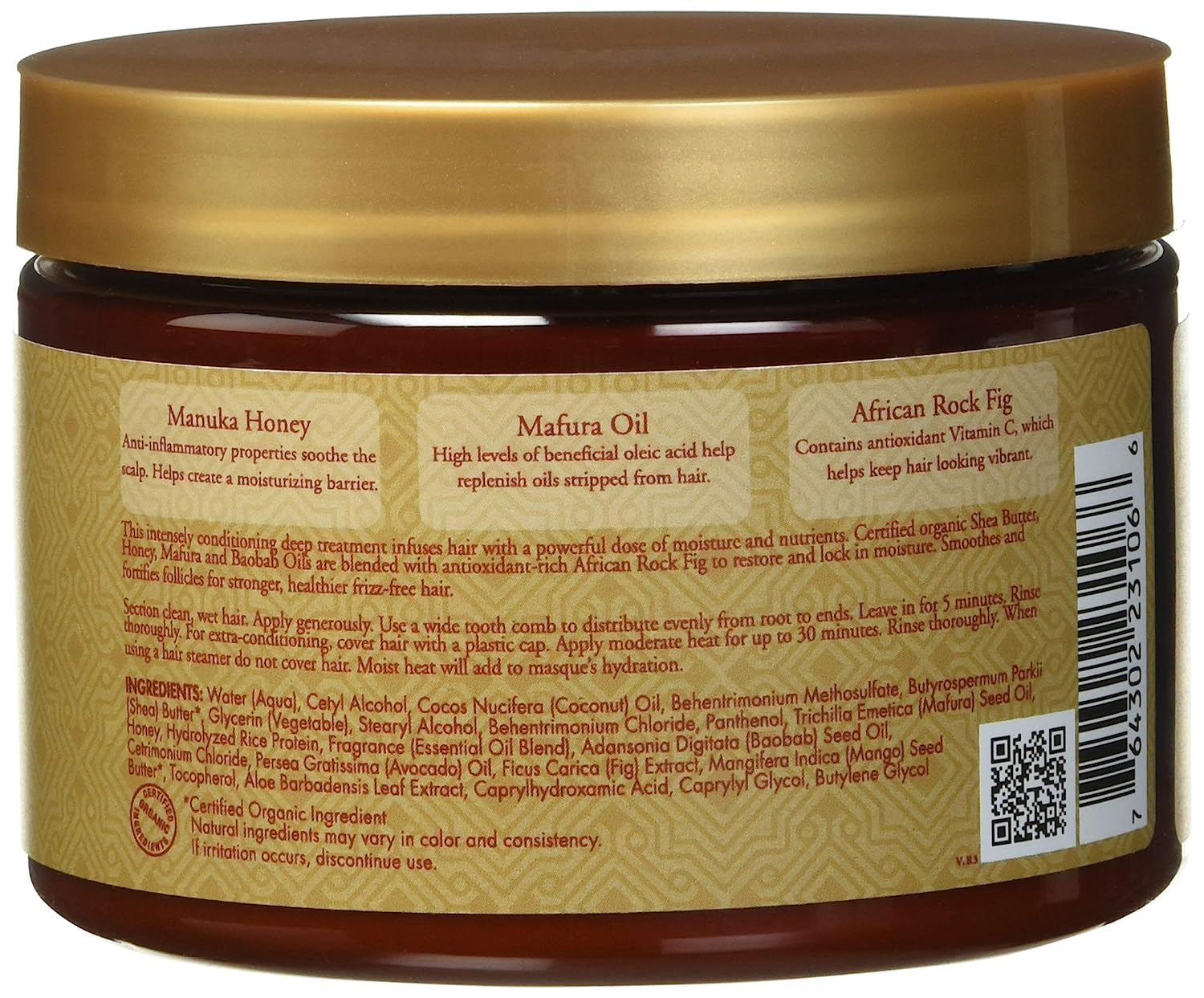 Foto 4 pulgar | Mascarilla de Tratamiento Sheamoisture Miel de Manuka y Aceite De Mafura 325 g - Venta Internacional