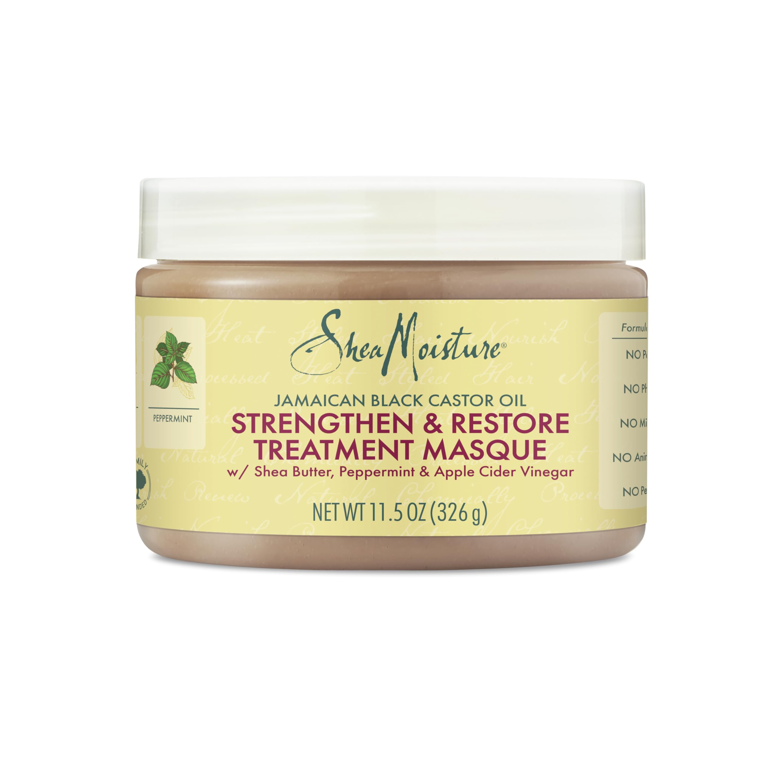 Foto 2 pulgar | Mascarilla Capilar Sheamoisture Jamaican Black Ricino Oil 326 g - Venta Internacional