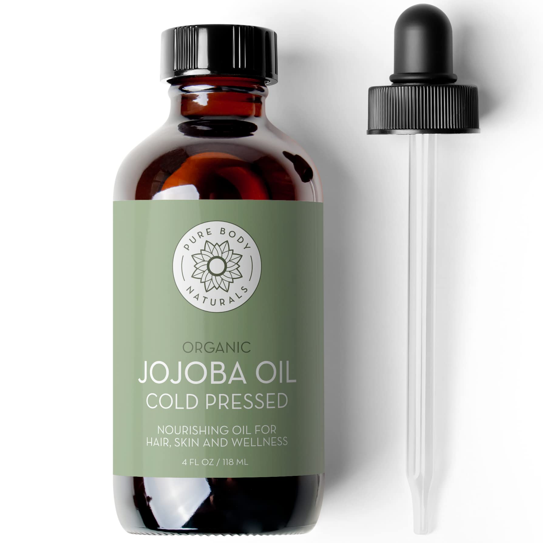 Foto 2 pulgar | Aceite De Jojoba Pure Body Naturals Orgánico, 120 Ml, Prensado En Frío - Venta Internacional.