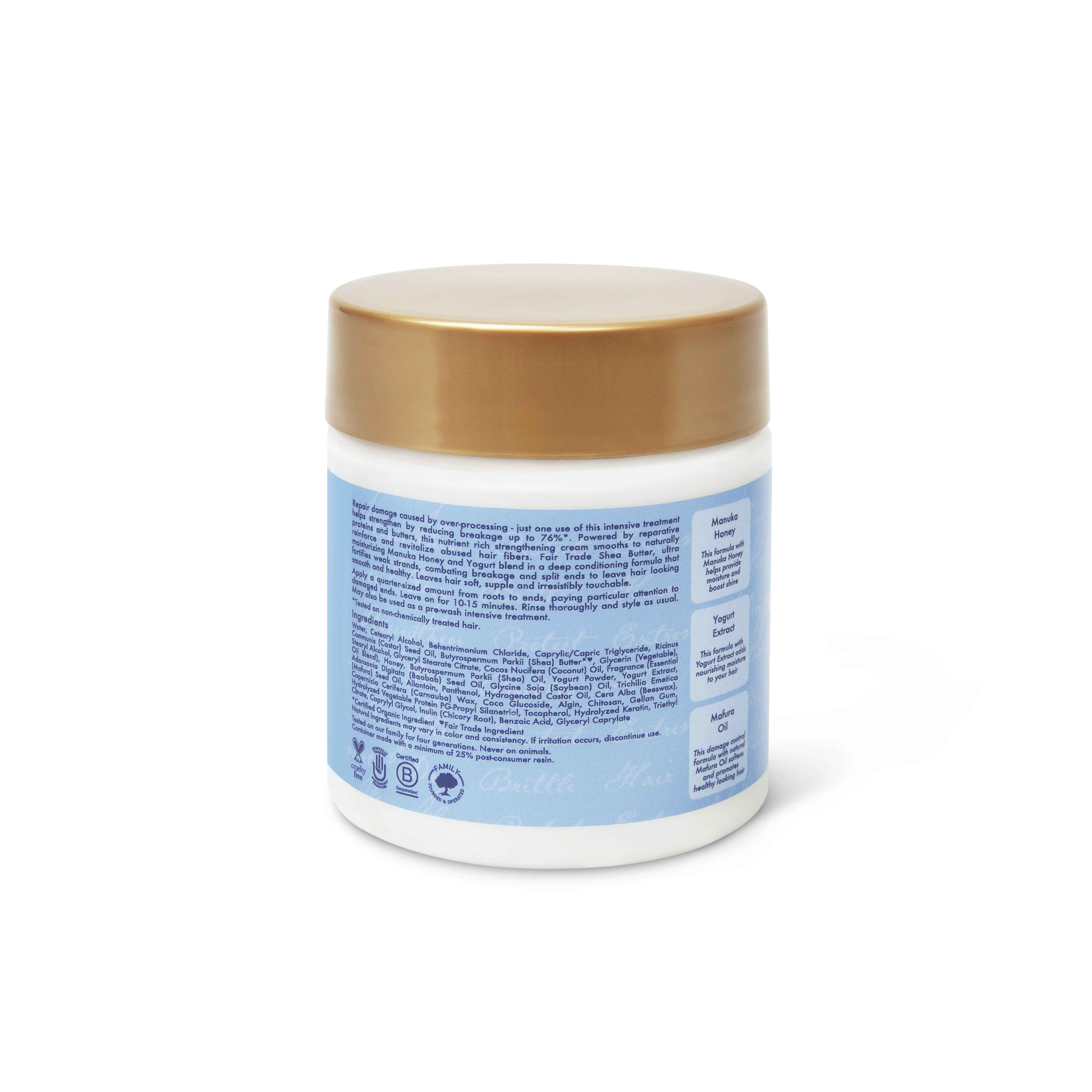 Foto 3 pulgar | Tratamiento: Sheamoisture, Miel De Manuka Y Yogur 227 G - Venta Internacional.