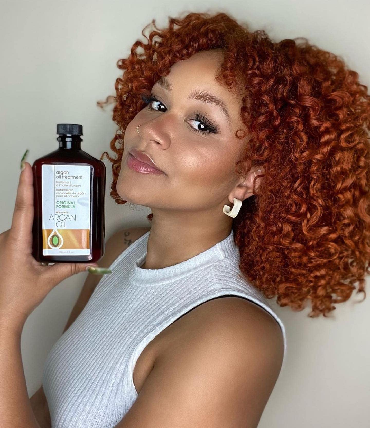 Foto 4 pulgar | Tratamiento Capilar Único Con Aceite De Argán, 240 Ml, Para Cabello Liso Y Dañado - Venta Internacional.