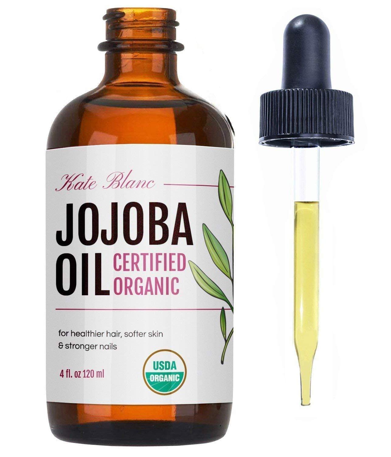 Foto 2 pulgar | Aceite De Jojoba Orgánico Kate Blanc Cosmetics Para Piel Y Cabello 120 Ml - Venta Internacional.