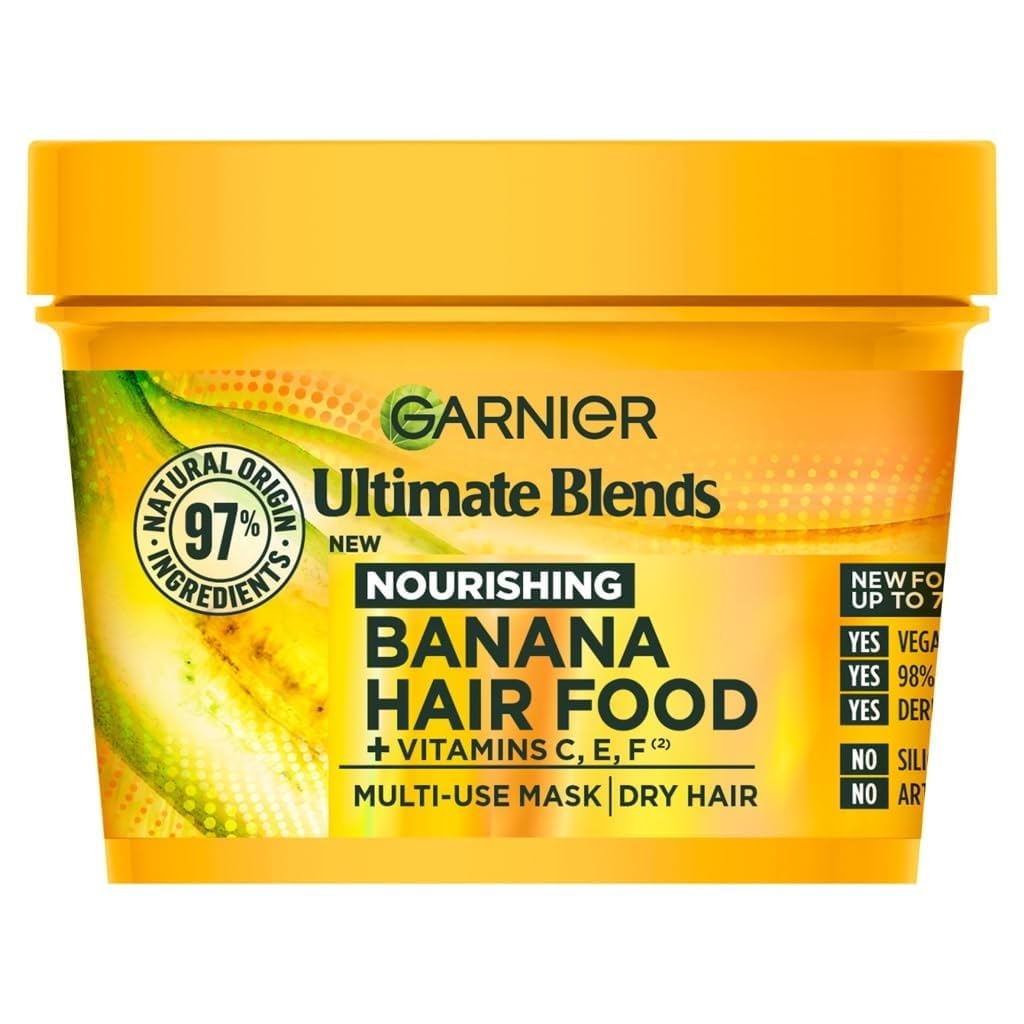 Foto 2 pulgar | Mascarilla Capilar Garnier Ultimate Blends Banana 390 ml - Venta Internacional