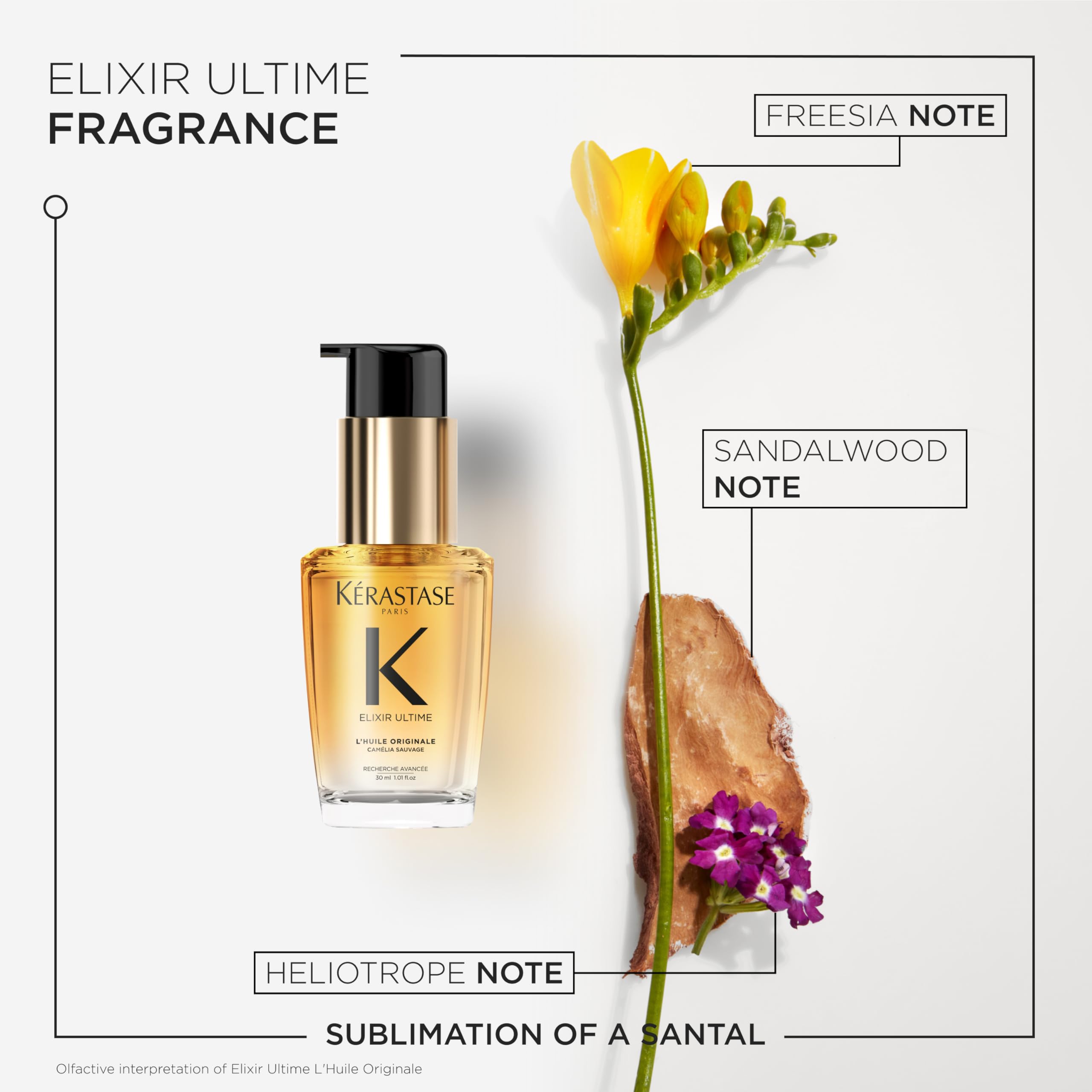 Foto 5 pulgar | Aceite Capilar Kerastase Elixir Ultime L'huile Original 30 Ml Travel - Venta Internacional.