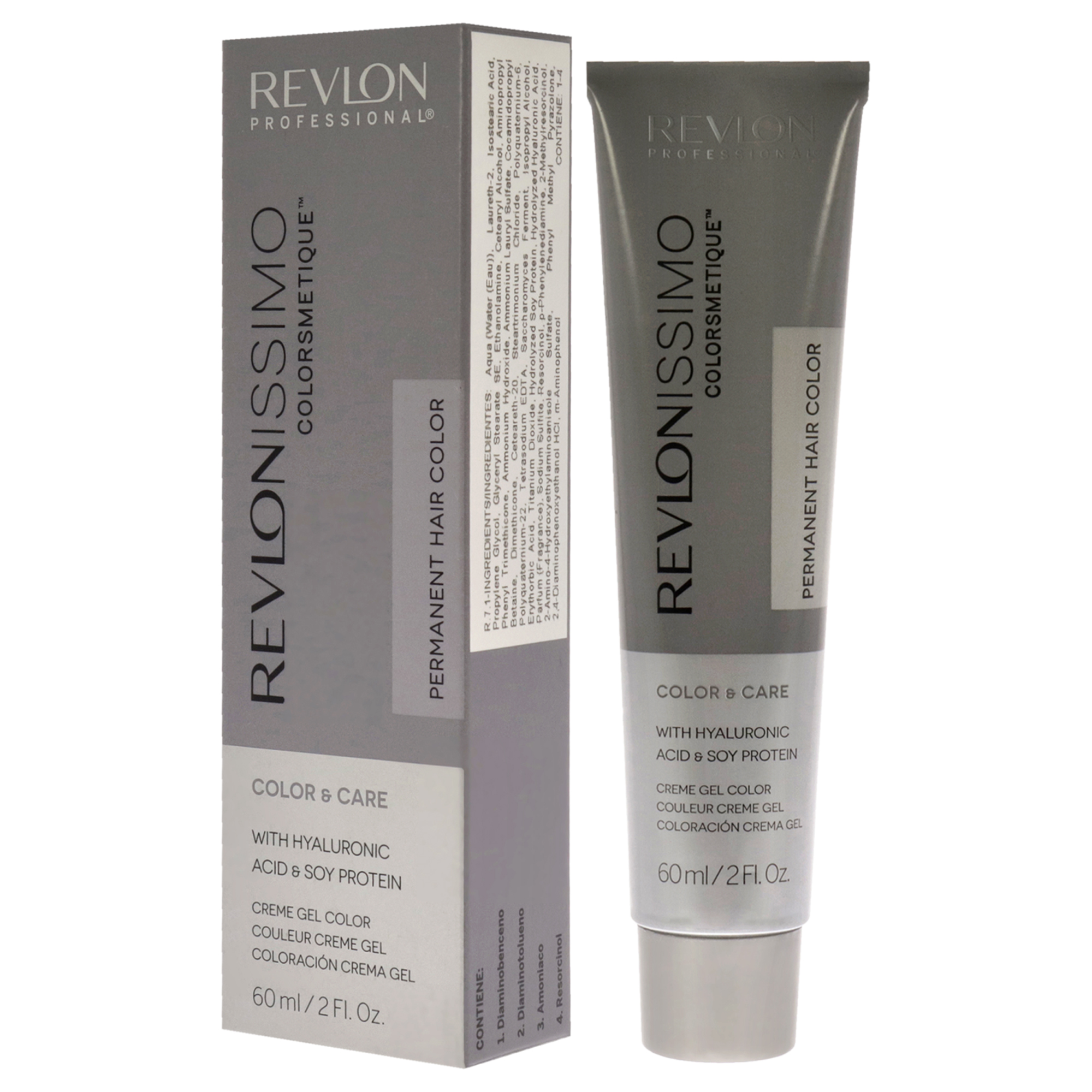 Foto 5 pulgar | Tinte de Pelo Revlon Revlonissimo Colorsmetique 7.1 Rubio Ceniza  - Venta Internacional