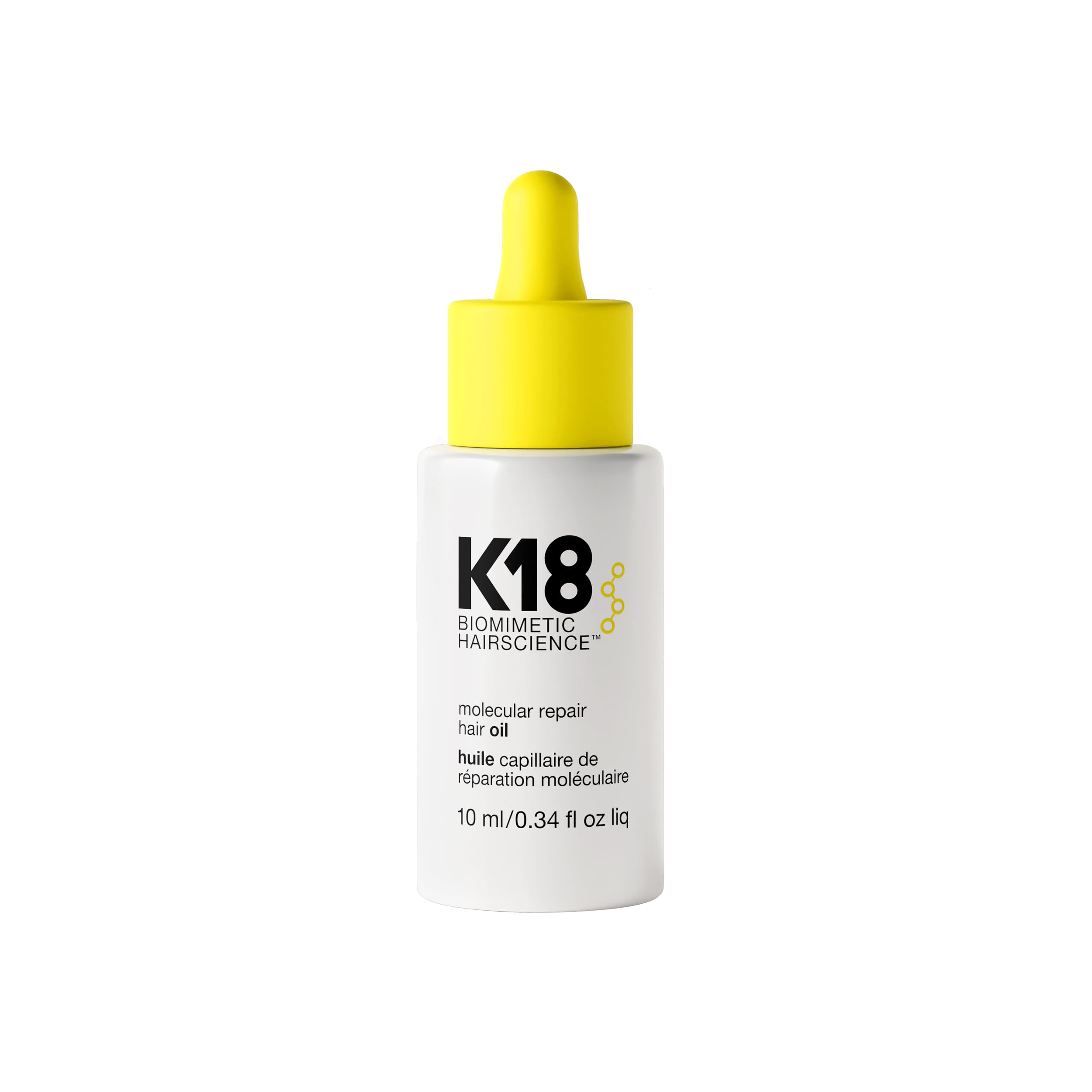 Aceite Capilar K18 Molecular Repair, Ligero, 10 Ml, Para Todo Tipo De Cabello - Venta Internacional.