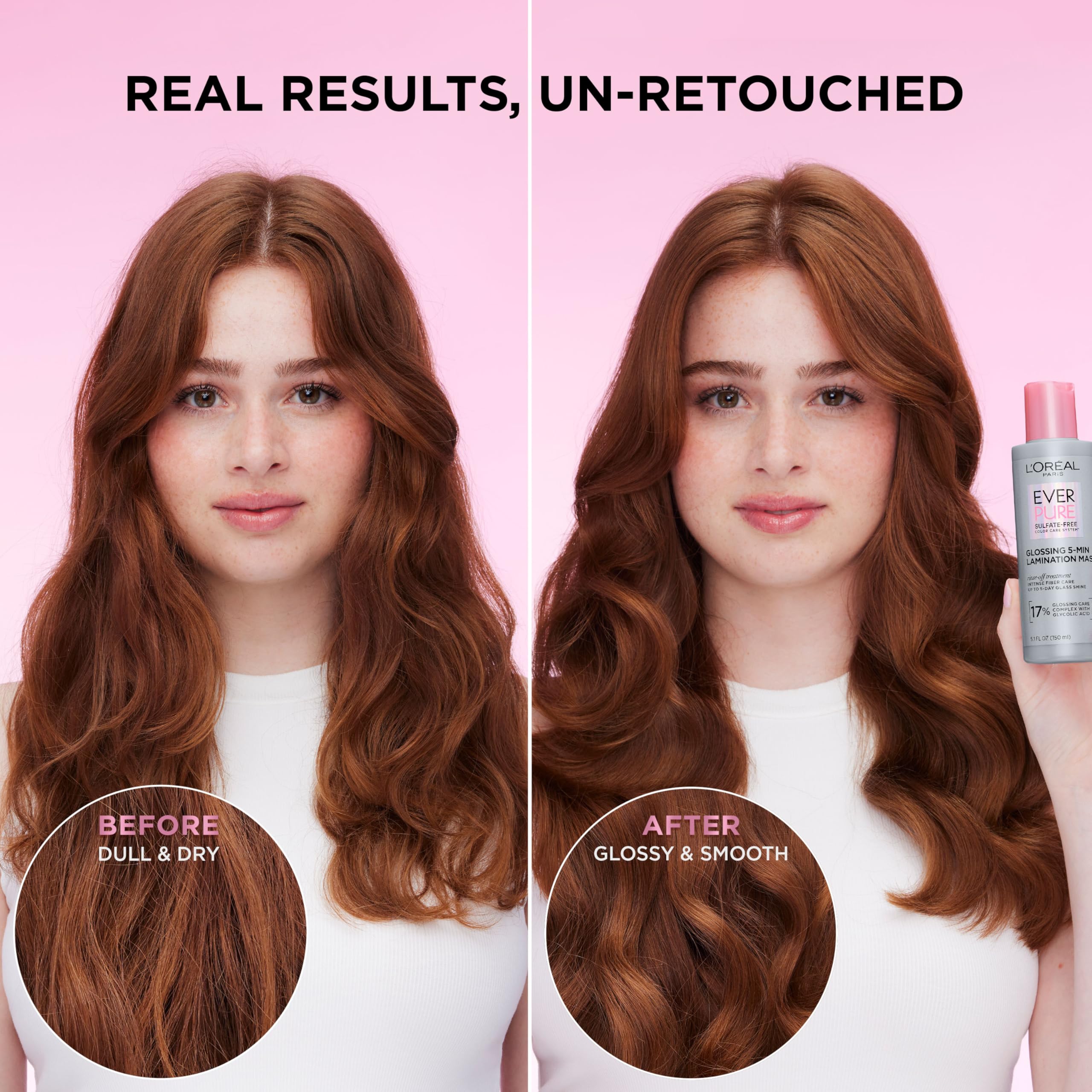 Foto 3 pulgar | Mascarilla Capilar L'oreal Paris Everpure Glossing Lamination 150 Ml - Venta Internacional.