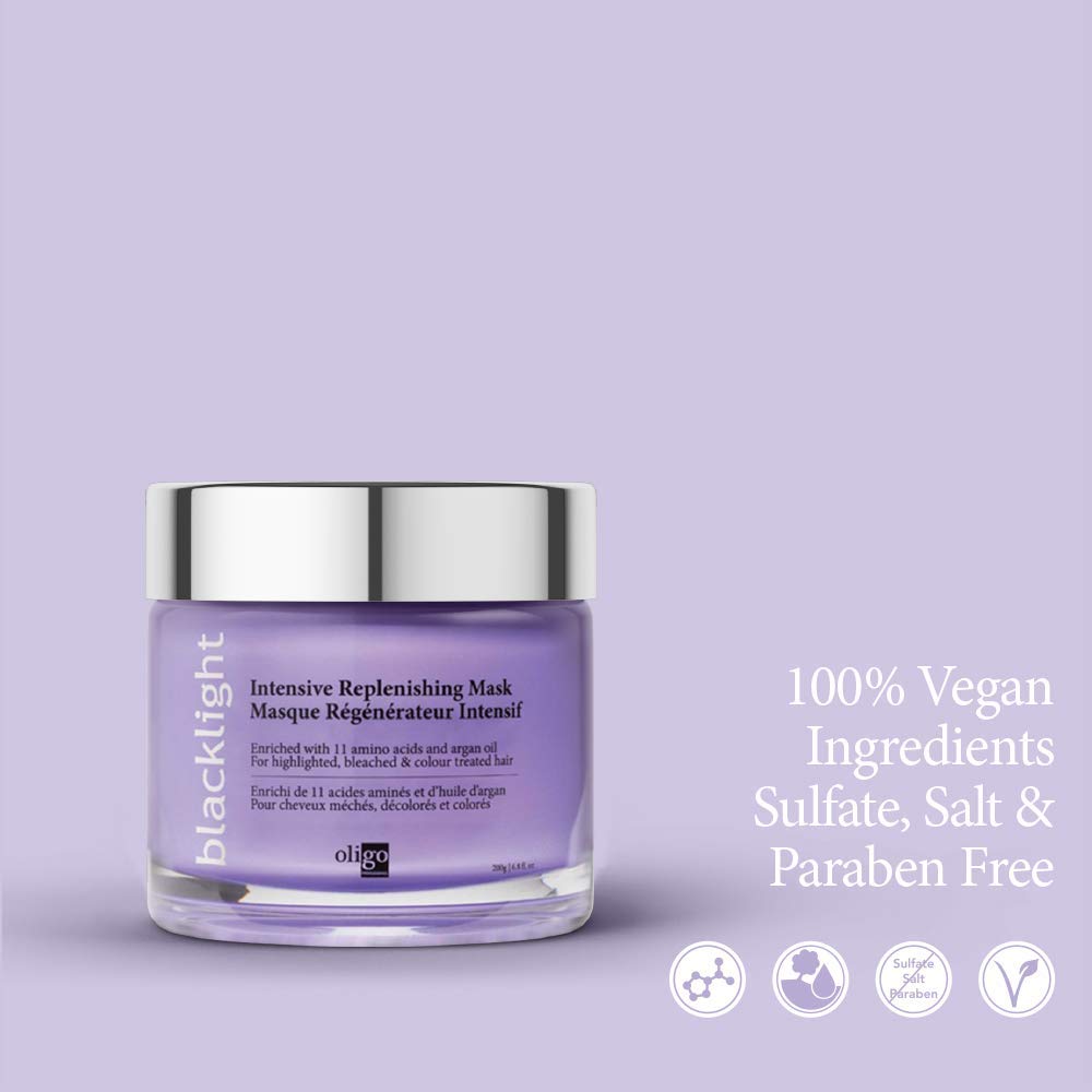 Foto 4 pulgar | Mascarilla Capilar Oligo Professionnel Blacklight Intensive 200 Ml - Venta Internacional.
