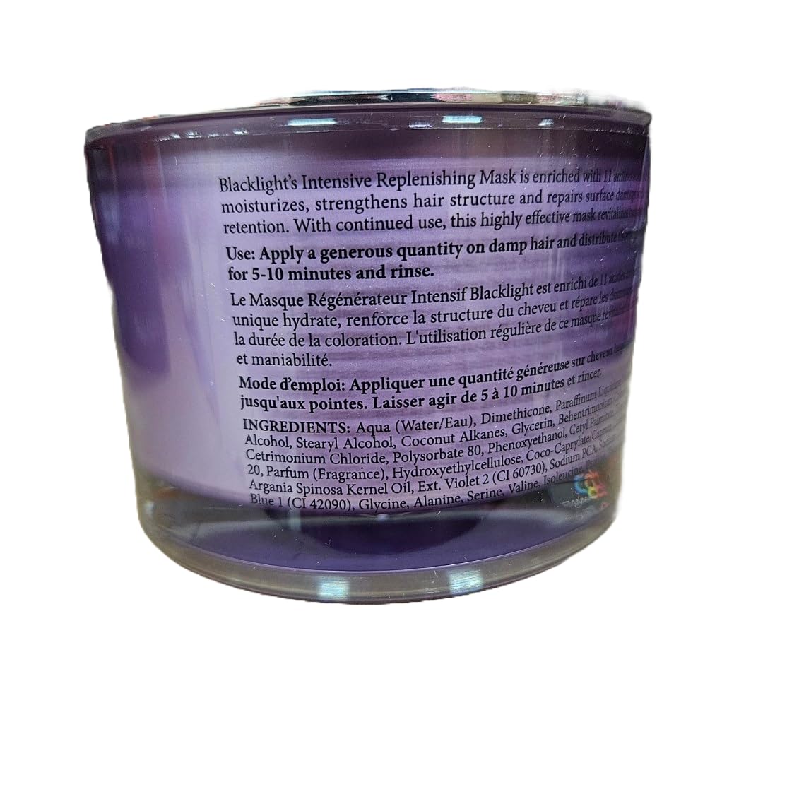 Foto 7 pulgar | Mascarilla Capilar Oligo Professionnel Blacklight Intensive 200 Ml - Venta Internacional.