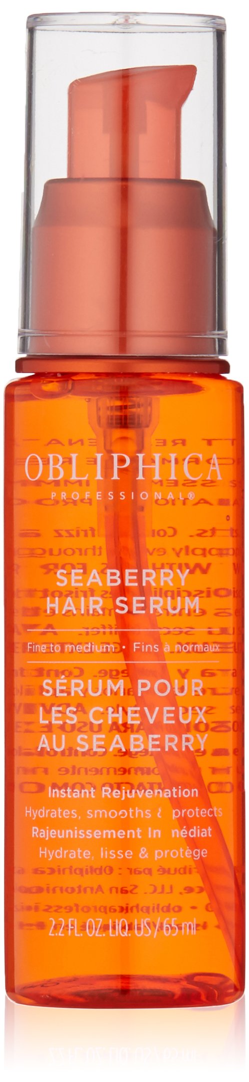 Foto 2 pulgar | Sérum Capilar Obliphica Seaberry Leave-in Para Cabello Fino Y Mediano - Venta Internacional.