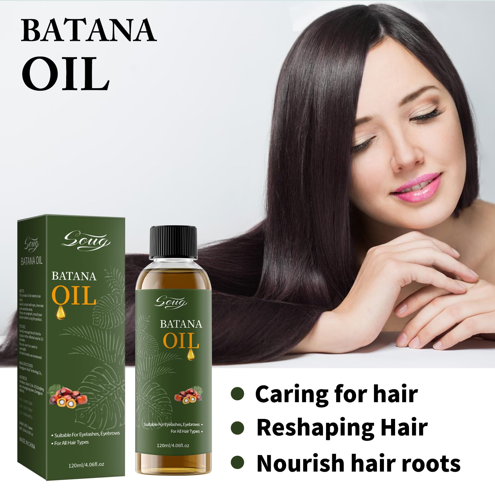 Foto 6 pulgar | Aceite Para El Crecimiento Del Cabello Batana 100% Honduran Miracle Oil 30 Ml - Venta Internacional.