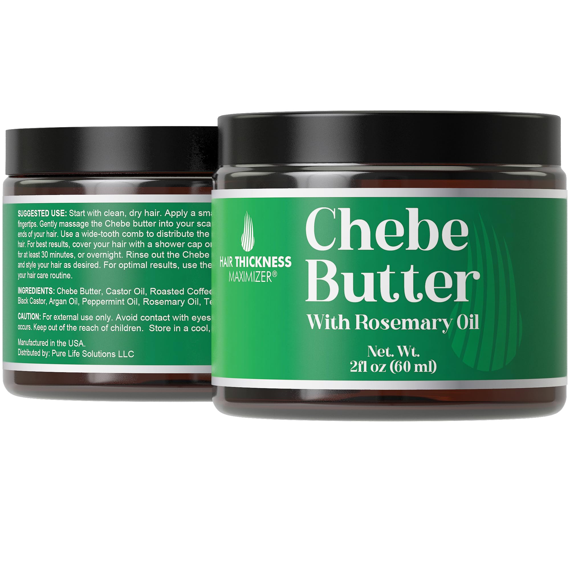 Foto 2 pulgar | Manteca Para El Cabello, Maximizadora Del Grosor Del Cabello, Aceite De Romero, 60 Ml - Venta Internacional.