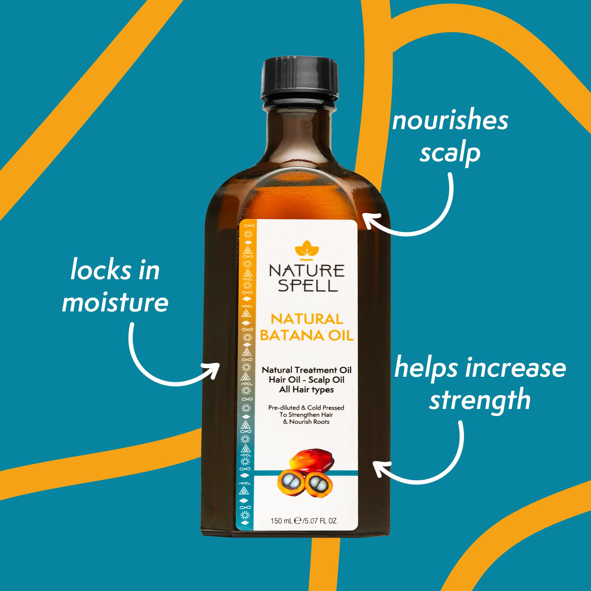 Foto 2 | Aceite De Tratamiento Capilar Nature Spell Batana 150 Ml Para El Crecimiento Del Cabello - Venta Internacional.