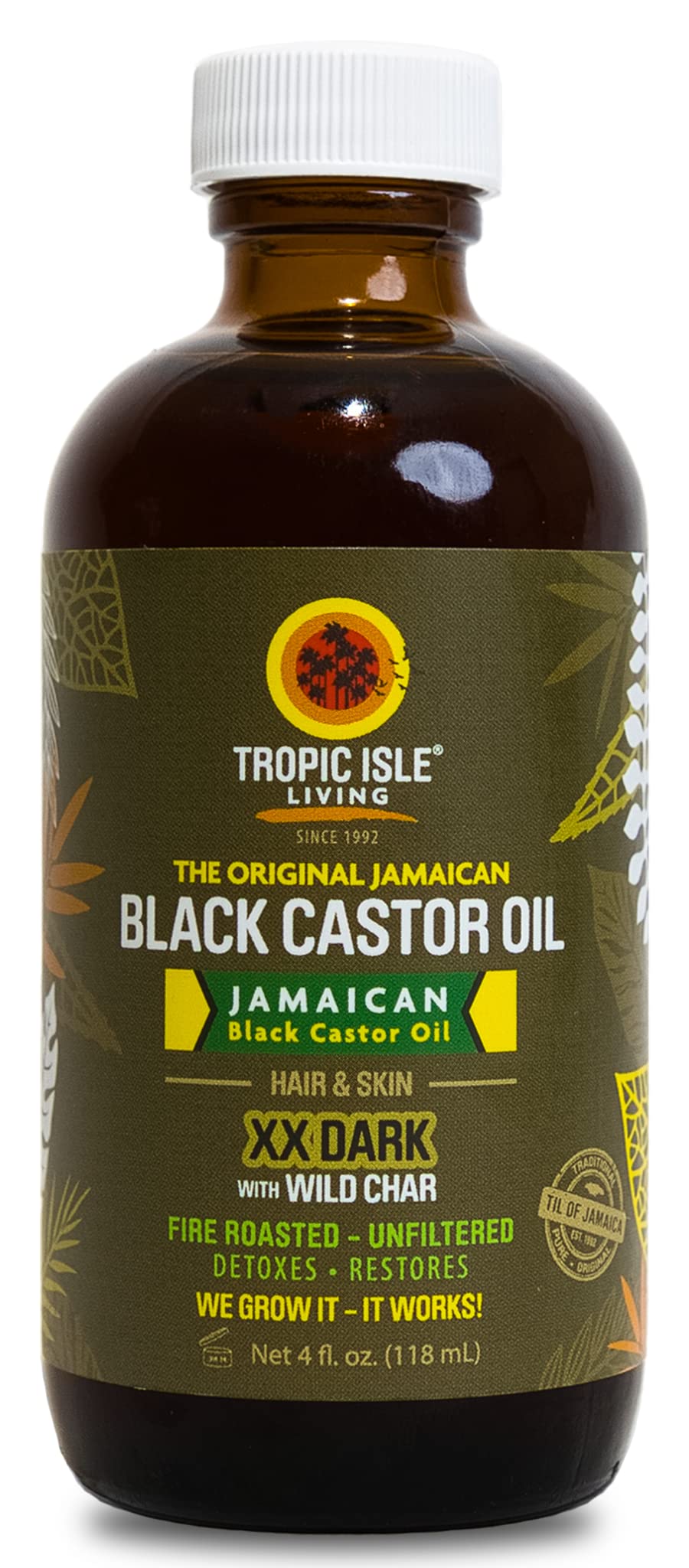 Foto 2 pulgar | Aceite Para El Crecimiento Del Cabello Tropic Isle Living Jamaican Black Castor 120 Ml - Venta Internacional.