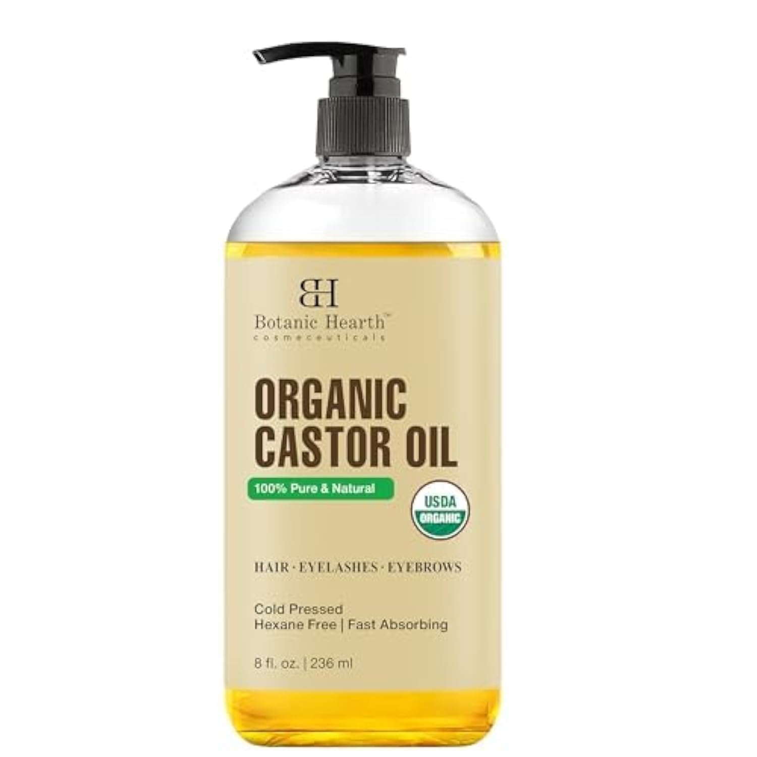 Foto 2 pulgar | Aceite De Ricino Botanic Hearth 236 ml-Venta Internacional
