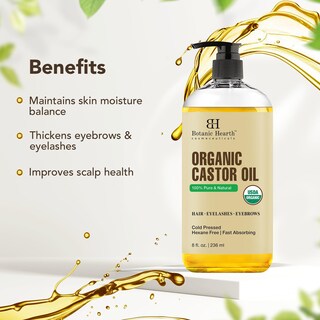 Foto 3 | Aceite De Ricino Botanic Hearth 236 ml-Venta Internacional