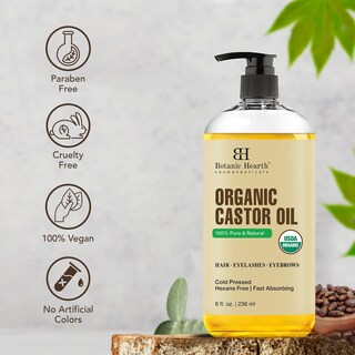 Foto 5 | Aceite De Ricino Botanic Hearth 236 ml-Venta Internacional