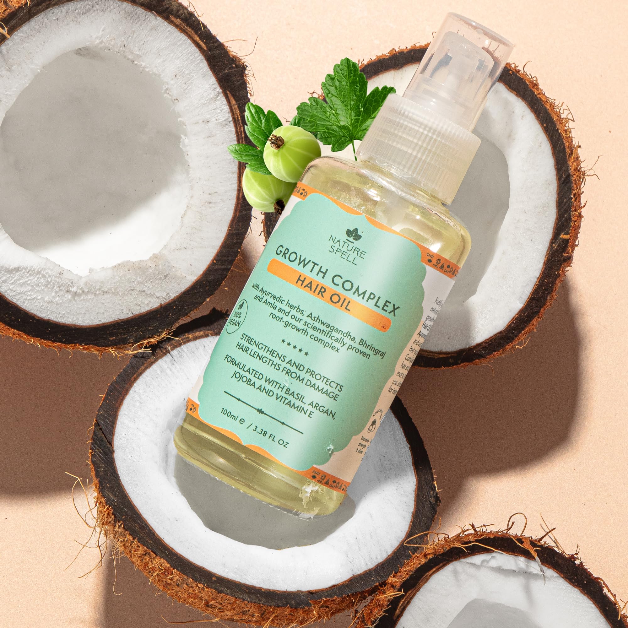 Foto 4 | Aceite para Crecimiento de Cabello Nature Spell Growth Complex 100 ml - Venta Internacional