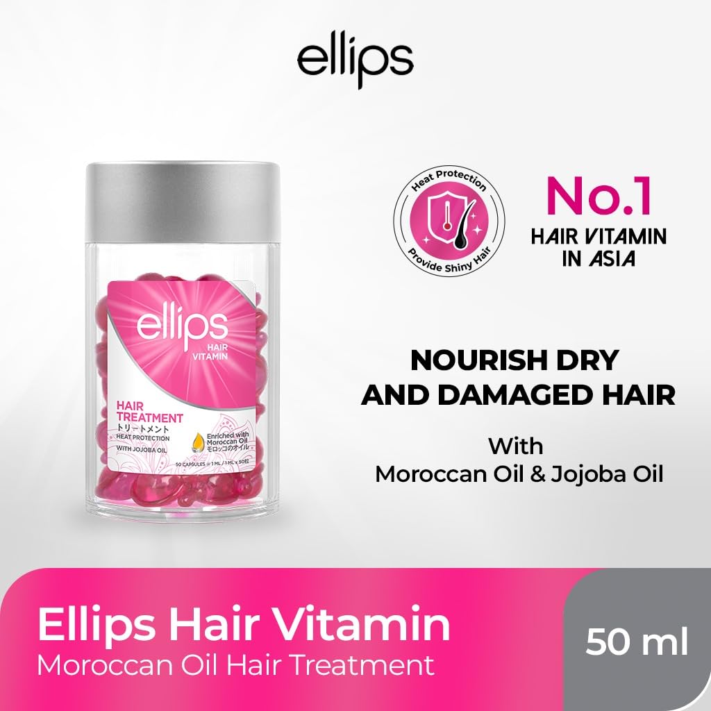 Foto 3 pulgar | Vitamina Capilar Ellips Con Aceite Marroquí Y De Jojoba - Venta Internacional.