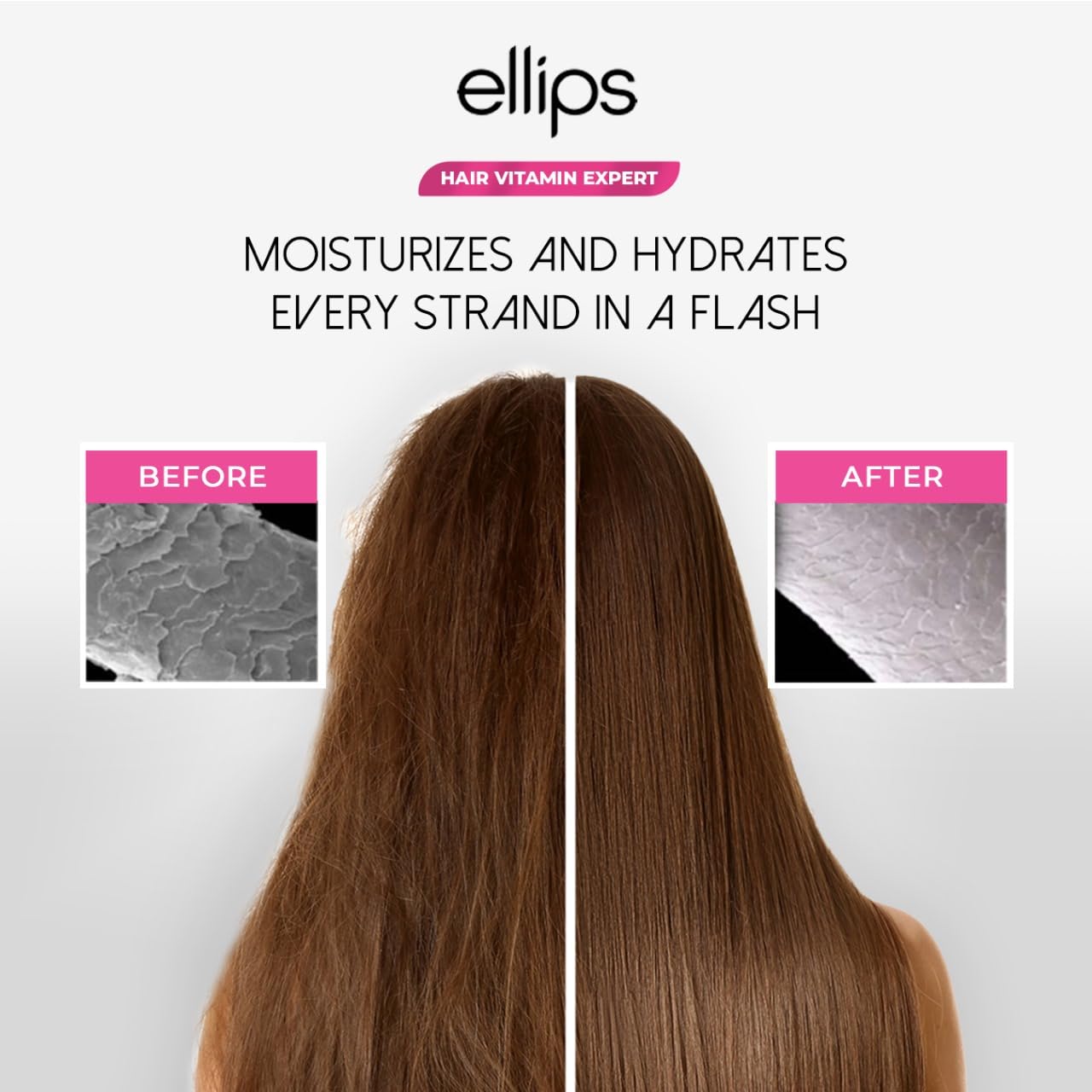 Foto 6 pulgar | Vitamina Capilar Ellips Con Aceite Marroquí Y De Jojoba - Venta Internacional.