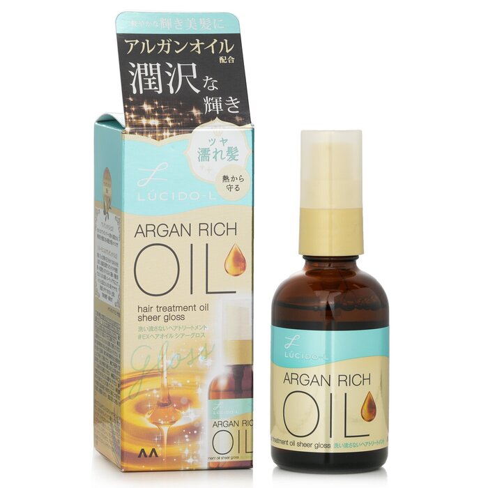 Foto 6 pulgar | Aceite De Tratamiento Capilar Lucido-l Argan & Abyssinian Sheer Gloss - Venta Internacional.