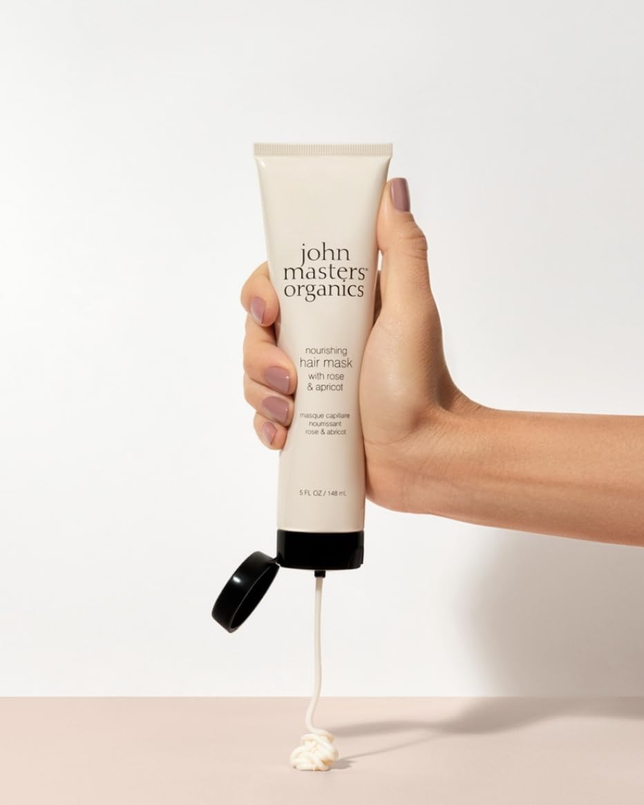 Foto 3 pulgar | Mascarilla Capilar John Masters Organics Nutritiva Rosa Y Albaricoque 150 Ml - Venta Internacional.