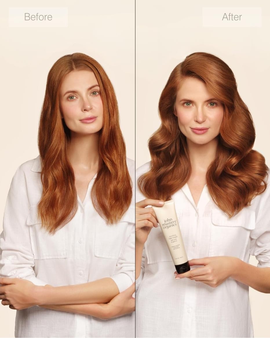 Foto 6 pulgar | Mascarilla Capilar John Masters Organics Nutritiva Rosa Y Albaricoque 150 Ml - Venta Internacional.