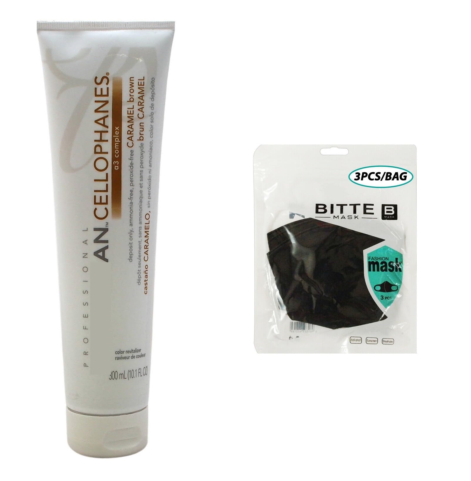 Foto 2 pulgar | Celofanes Revitalizadores De Color Marrón Caramelo, 300 Ml Con Máscara - Venta Internacional.