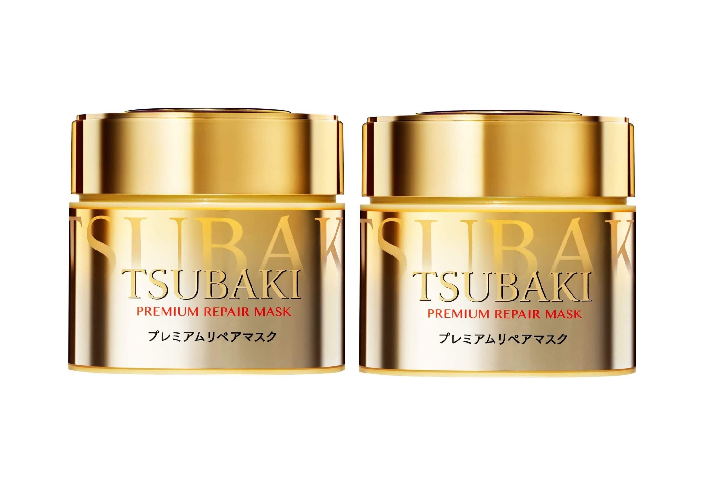 Mascarilla Reparadora Para El Cabello Tsubaki Premium, 180 G, Juego De 2 - Venta Internacional.