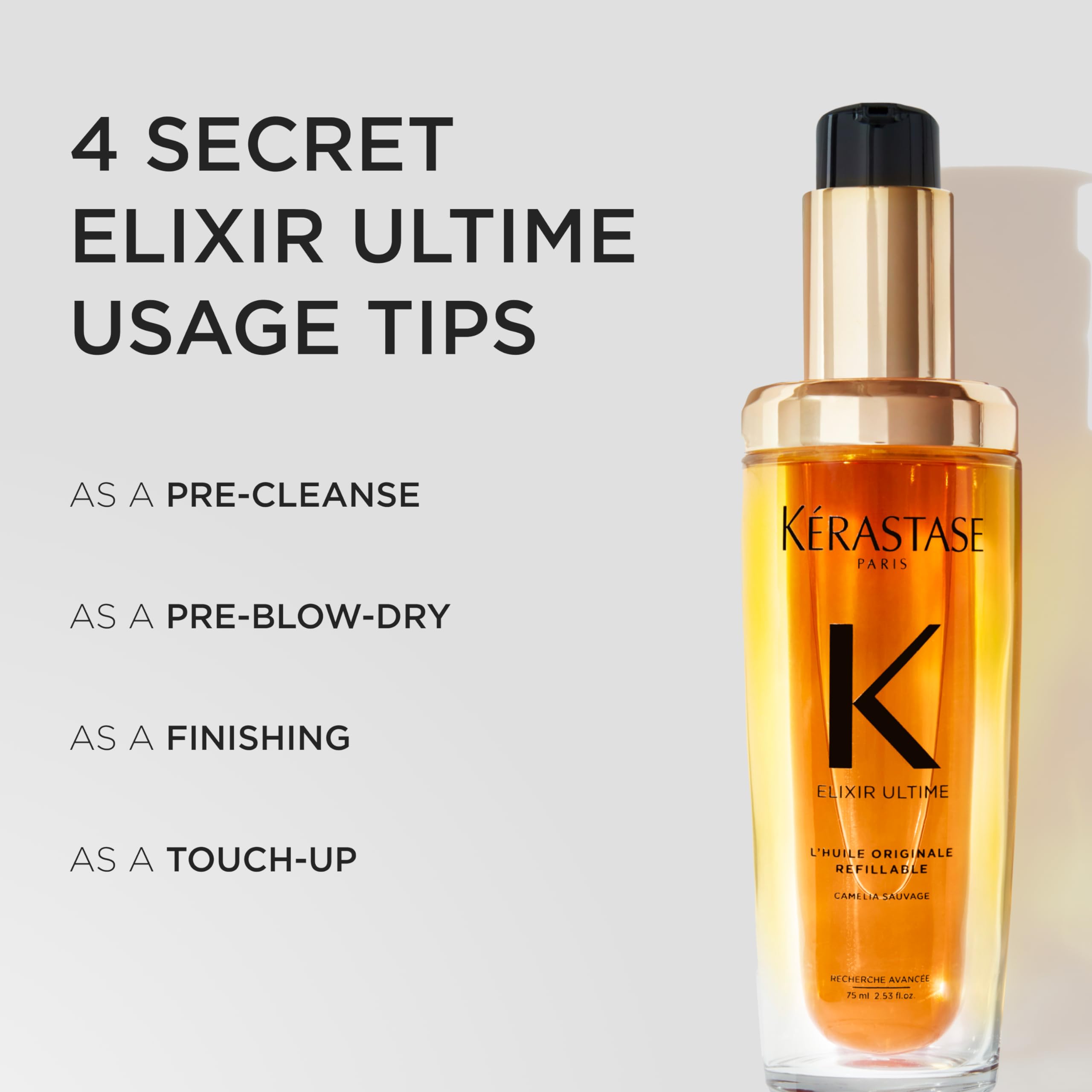 Foto 6 pulgar | Aceite Capilar Kerastase Elixir Ultime L'huile Original Refill - Venta Internacional.