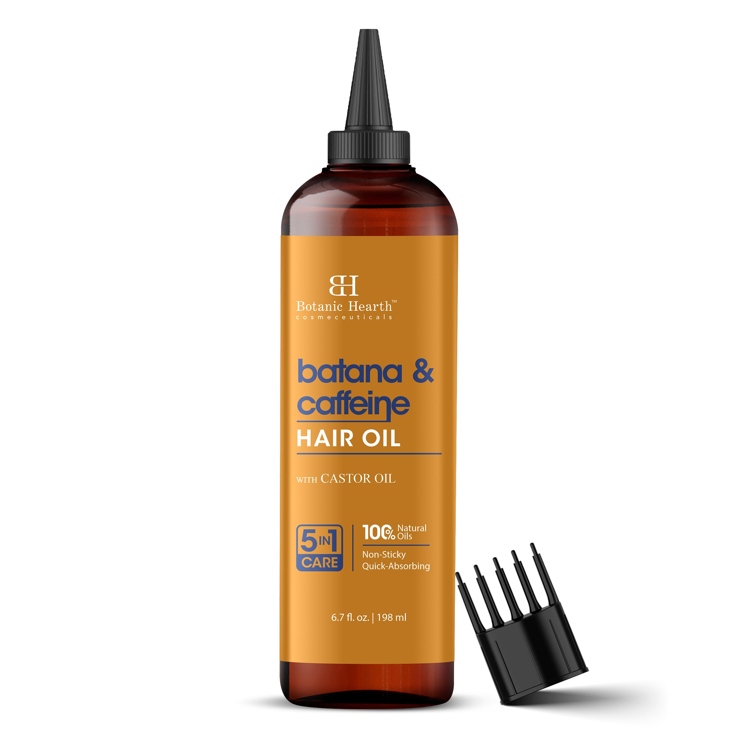 Foto 2 pulgar | Aceite Capilar Botanic Hearth Con Batana Y Cafeína, 200 Ml, Revitalizante - Venta Internacional.