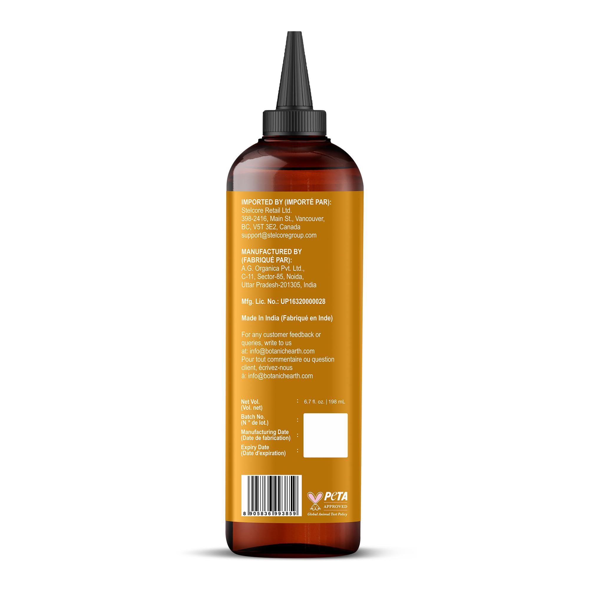 Foto 8 pulgar | Aceite Capilar Botanic Hearth Con Batana Y Cafeína, 200 Ml, Revitalizante - Venta Internacional.